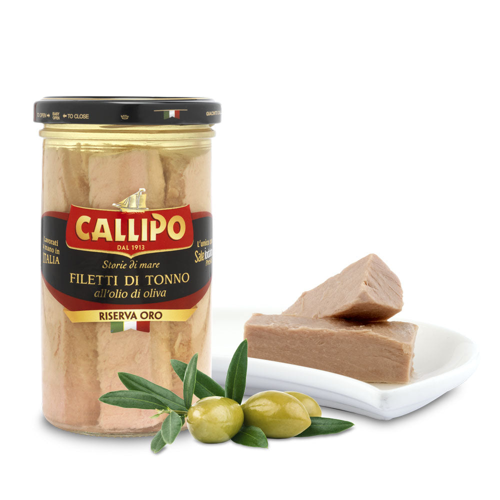 Callipo filetti di tonno riserva oro 250gr